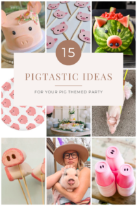 Pig theme party ideas