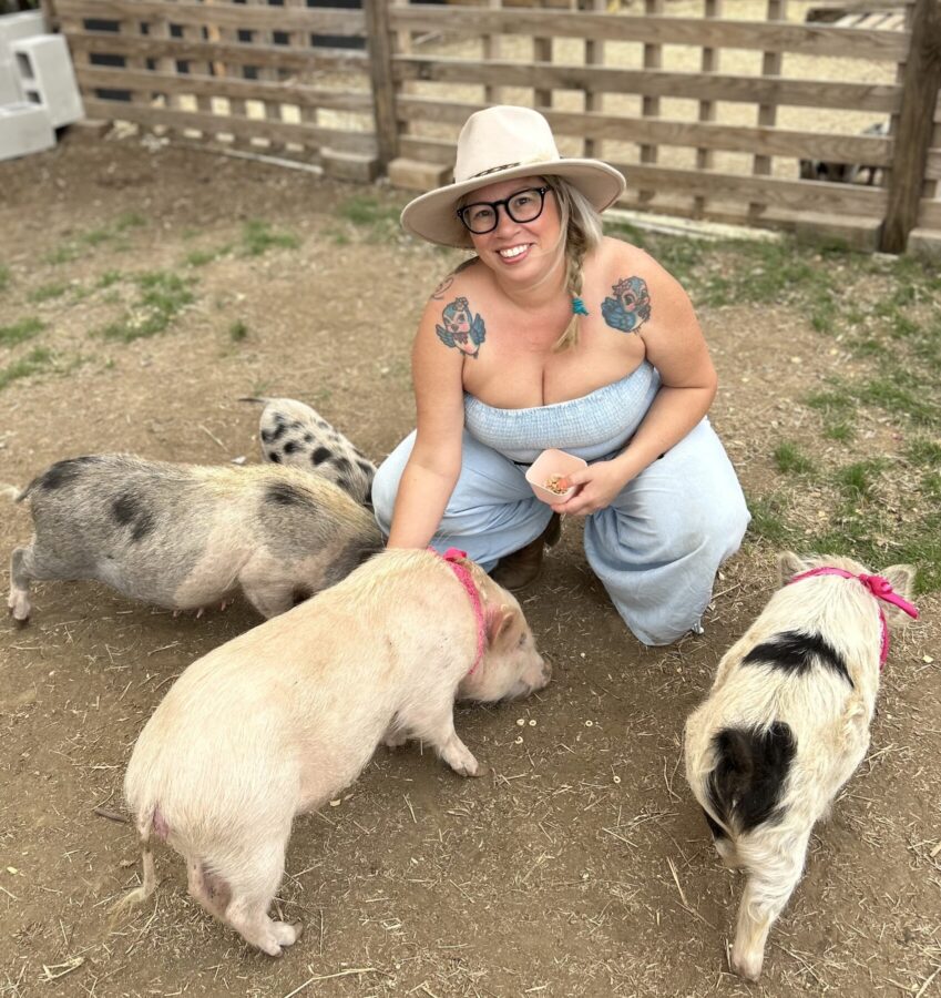 pig petting zoo San Antonio, TX